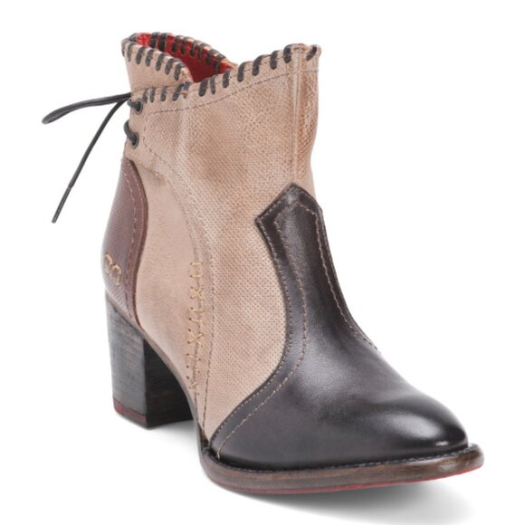 NEW BED/STU Made In Mexico Leather Bia Booties in Starry Night for women 825 10m - Picture 2 of 8